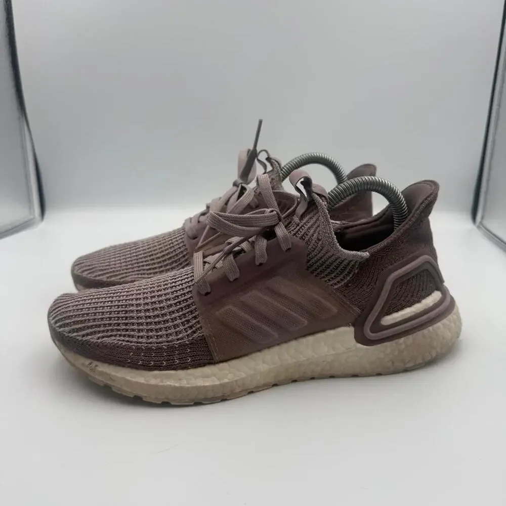 Adidas Ultraboost 19 Mauve Ash Pearl Running Shoes G27490 Womens size 7.5 no box
